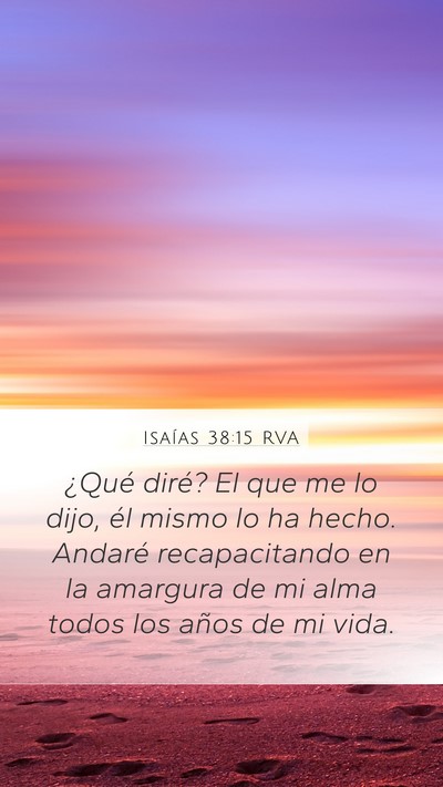 Isaías 38:15 RVA Bible Verse Image
