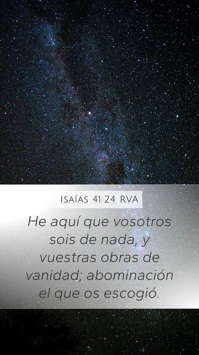 Isaías 41:24 RVA Bible Verse Image