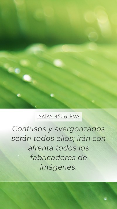 Isaías 45:16 RVA Bible Verse Image