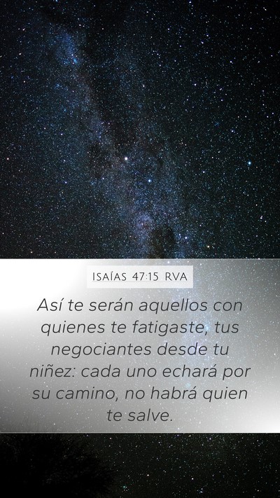 Isaías 47:15 RVA Bible Verse Image