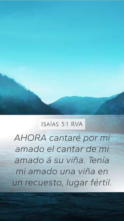 Isaías 5:1 RVA Bible Verse Image