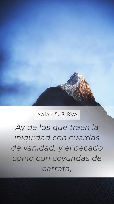 Isaías 5:18 RVA Bible Verse Image