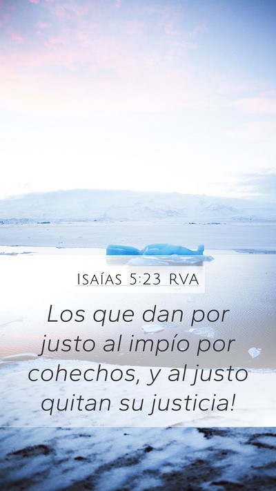 Isaías 5:23 RVA Bible Verse Image
