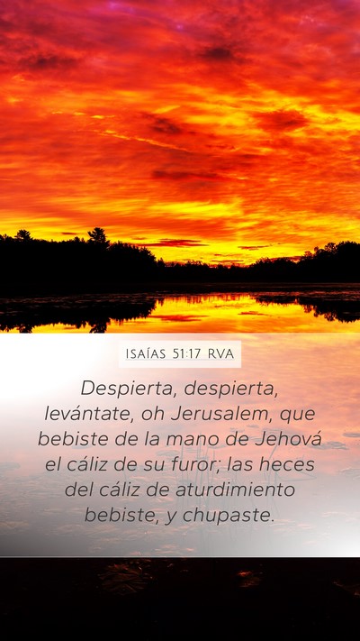 Isaías 51:17 RVA Bible Verse Image