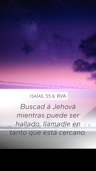 Isaías 55:6 RVA Bible Verse Image