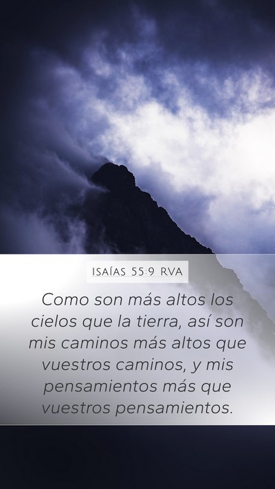 Isaías 55:9 RVA Bible Verse Image