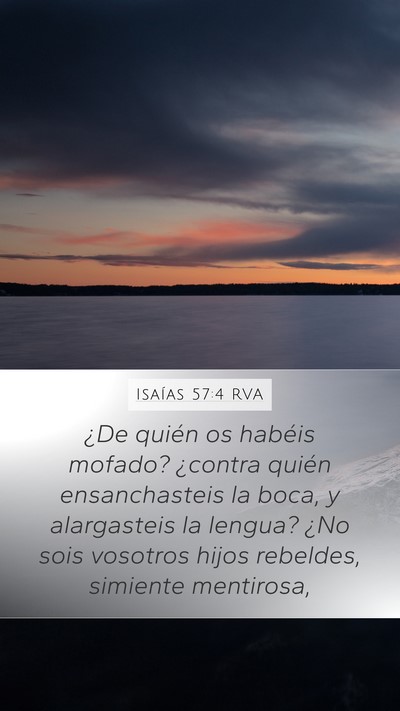 Isaías 57:4 RVA Bible Verse Image