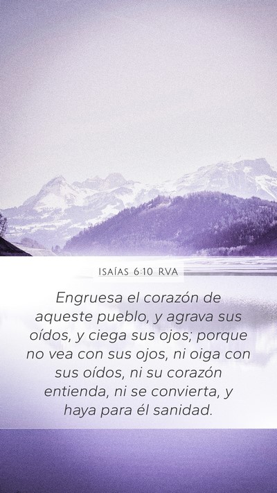 Isaías 6:10 RVA Bible Verse Image