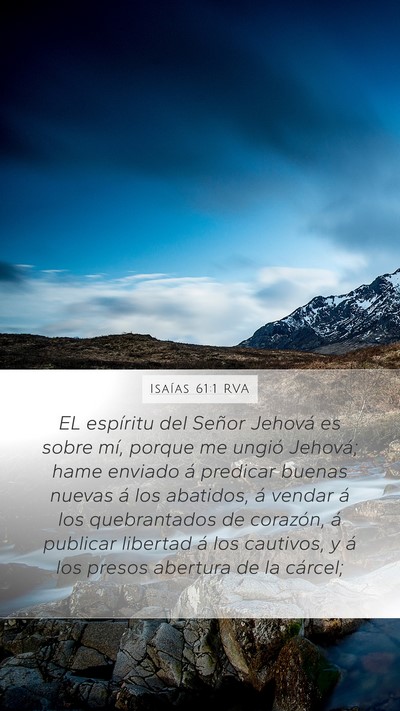 Isaías 61:1 RVA Bible Verse Image