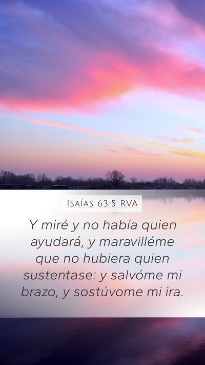 Isaías 63:5 RVA Bible Verse Image