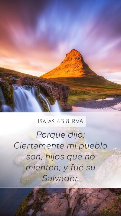 Isaías 63:8 RVA Bible Verse Image