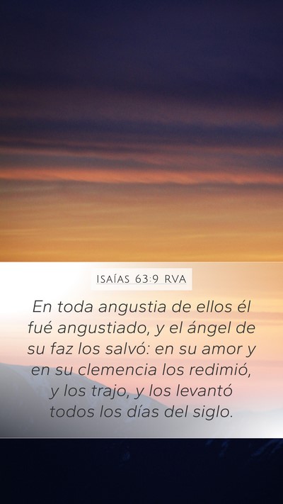 Isaías 63:9 RVA Bible Verse Image