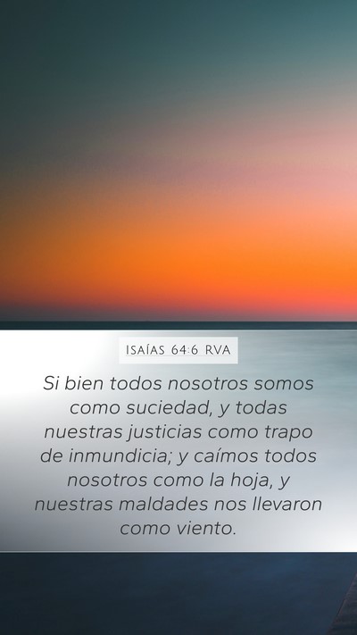 Isaías 64:6 RVA Bible Verse Image