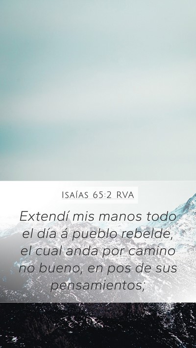 Isaías 65:2 RVA Bible Verse Image