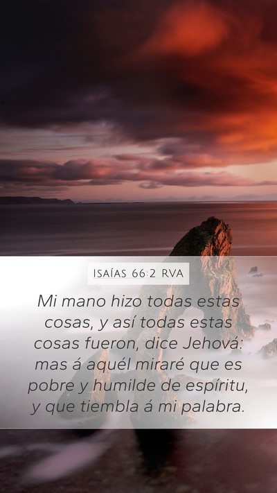 Isaías 66:2 RVA Bible Verse Image