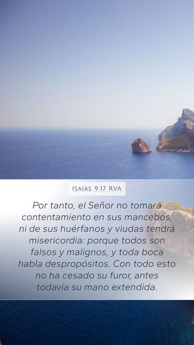 Isaías 9:17 RVA Bible Verse Image