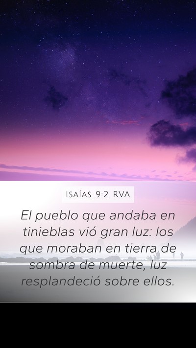 Isaías 9:2 RVA Bible Verse Image