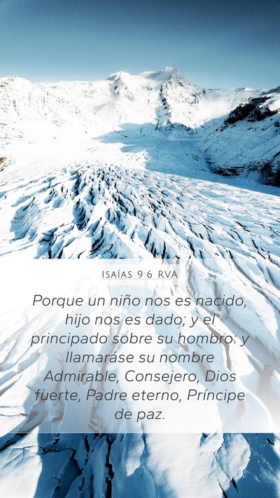 Isaías 9:6 RVA Bible Verse Image