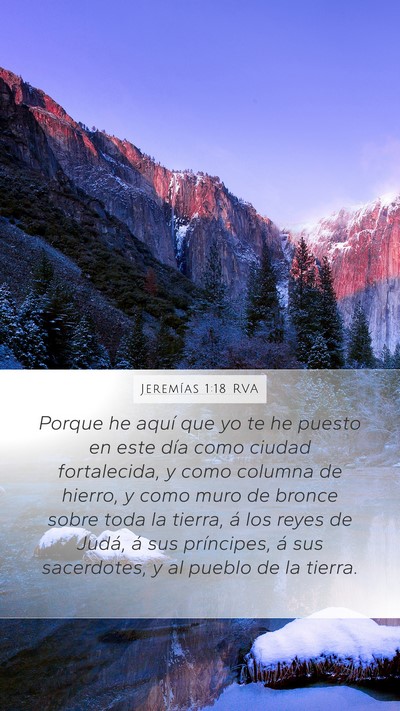 Jeremías 1:18 RVA Bible Verse Image