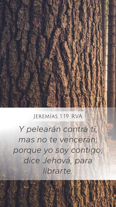 Jeremías 1:19 RVA Bible Verse Image