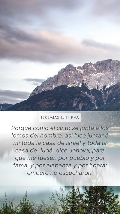 Jeremías 13:11 RVA Bible Verse Image