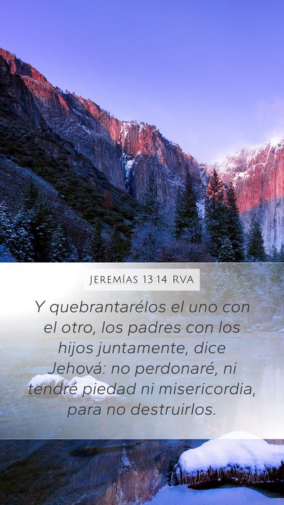 Jeremías 13:14 RVA Bible Verse Image