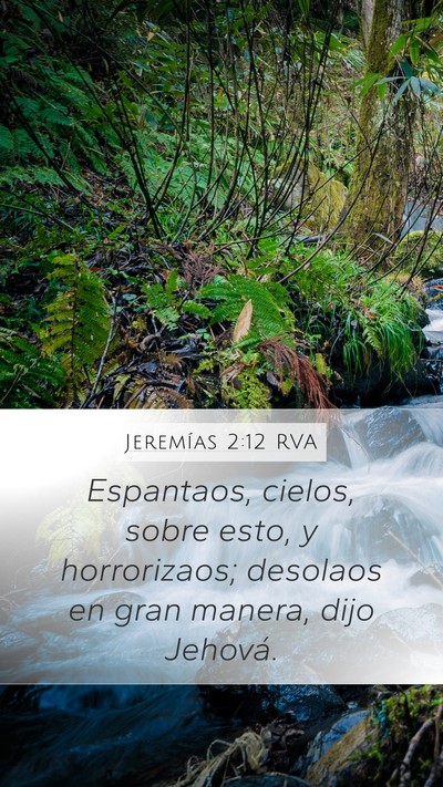Jeremías 2:12 RVA Bible Verse Image