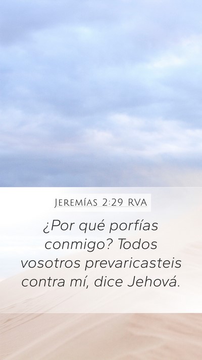 Jeremías 2:29 RVA Bible Verse Image