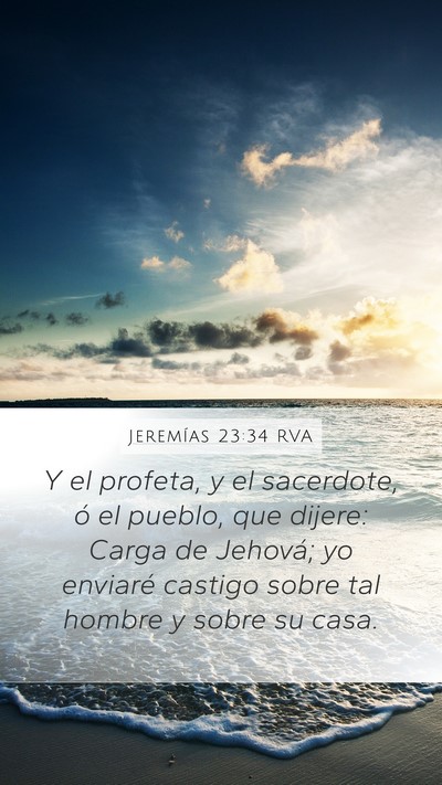 Jeremías 23:34 RVA Bible Verse Image