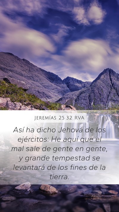 Jeremías 25:32 RVA Bible Verse Image