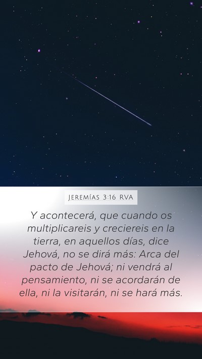 Jeremías 3:16 RVA Bible Verse Image
