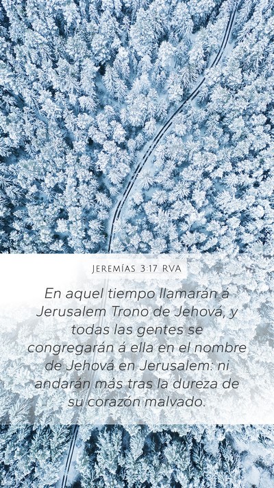 Jeremías 3:17 RVA Bible Verse Image