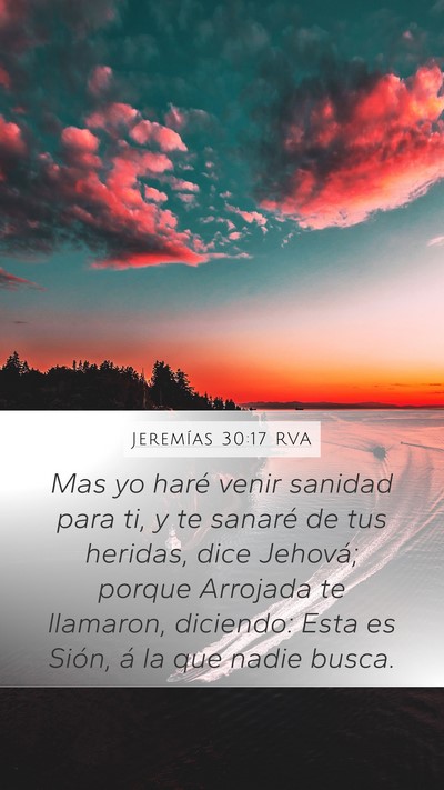 Jeremías 30:17 RVA Bible Verse Image