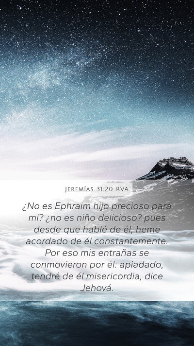 Jeremías 31:20 RVA Bible Verse Image