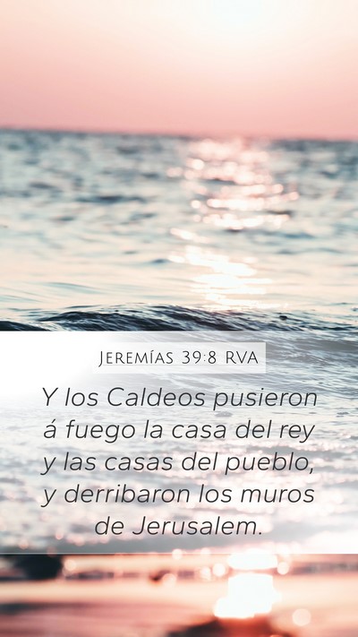 Jeremías 39:8 RVA Bible Verse Image
