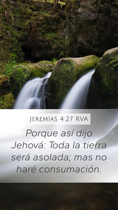 Jeremías 4:27 RVA Bible Verse Image