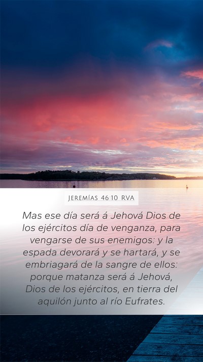 Jeremías 46:10 RVA Bible Verse Image