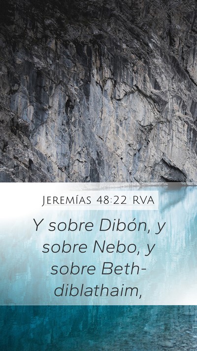 Jeremías 48:22 RVA Bible Verse Image