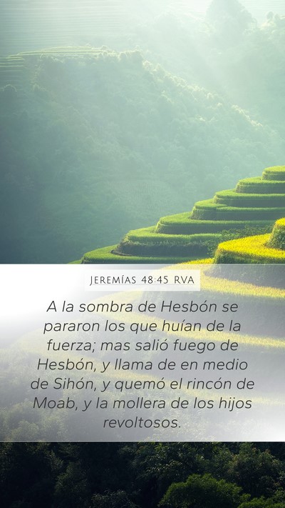 Jeremías 48:45 RVA Bible Verse Image