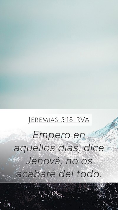 Jeremías 5:18 RVA Bible Verse Image