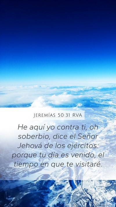 Jeremías 50:31 RVA Bible Verse Image