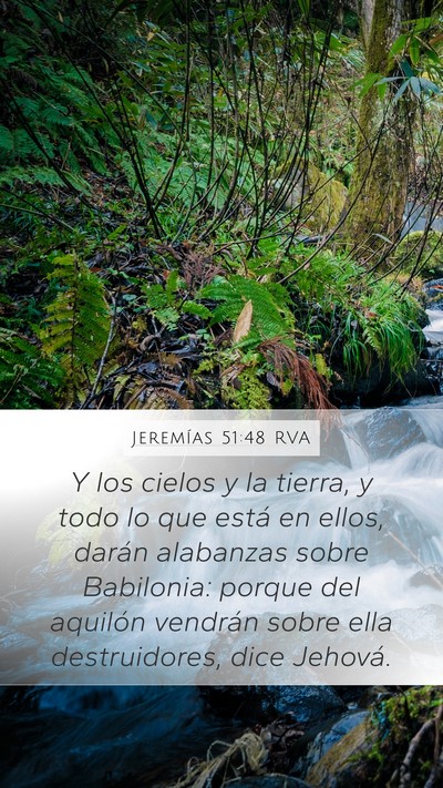 Jeremías 51:48 RVA Bible Verse Image