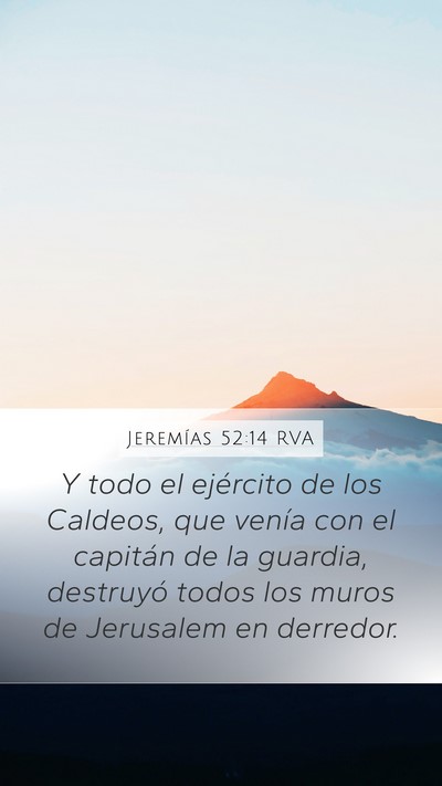 Jeremías 52:14 RVA Bible Verse Image