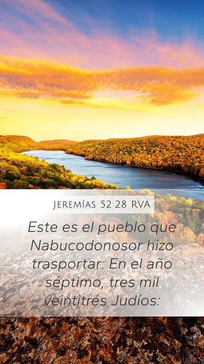 Jeremías 52:28 RVA Bible Verse Image