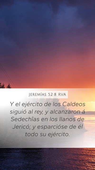 Jeremías 52:8 RVA Bible Verse Image