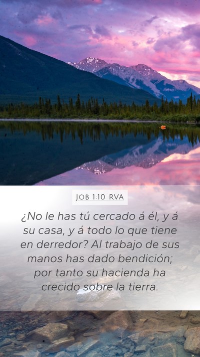 Job 1:10 RVA Bible Verse Image