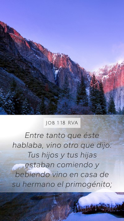 Job 1:18 RVA Bible Verse Image