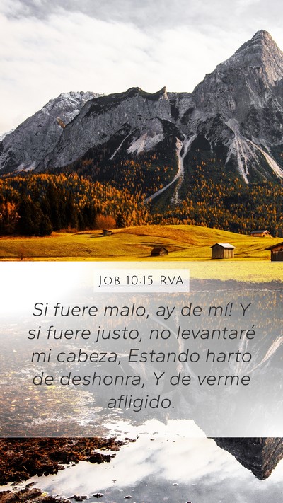 Job 10:15 RVA Bible Verse Image