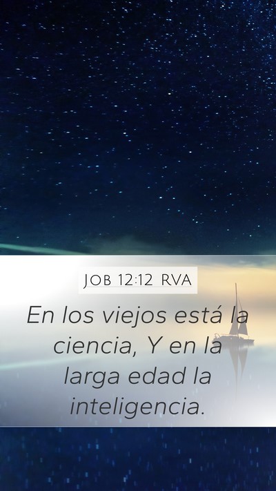 Job 12:12 RVA Bible Verse Image