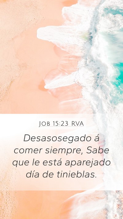 Job 15:23 RVA Bible Verse Image